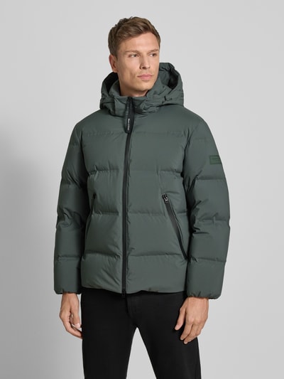 Marc O'Polo Kurtka puchowa o kroju regular fit z odpinanym kapturem Grafitowy 4