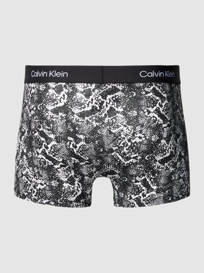 Calvin Klein Underwear Trunks mit elastischem Logo-Bund Black 3