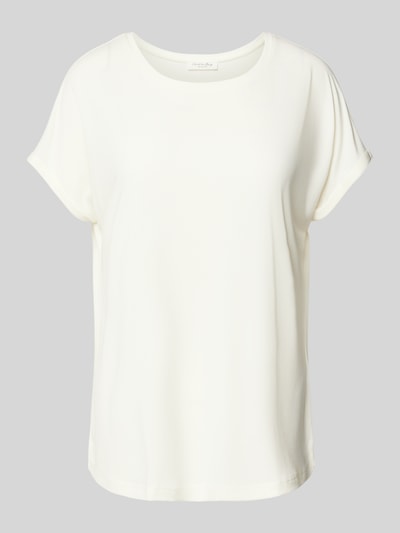 Christian Berg Woman T-Shirt mit Rundhalsausschnitt Offwhite 2