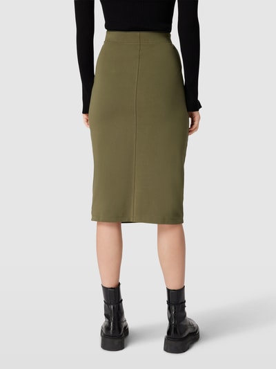 Marc O'Polo Midirok met elastische band Kaki - 5