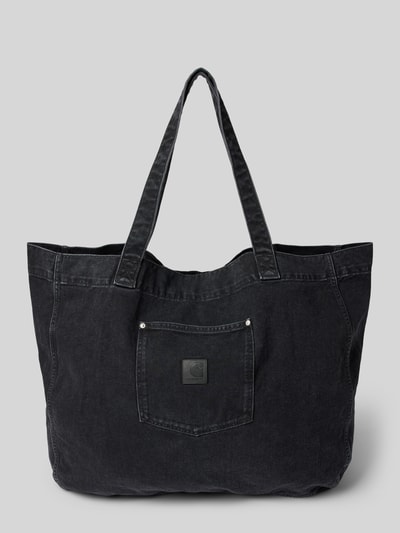 Carhartt Work In Progress Handtasche in Denim-Optik Modell 'Rivet' Black 1