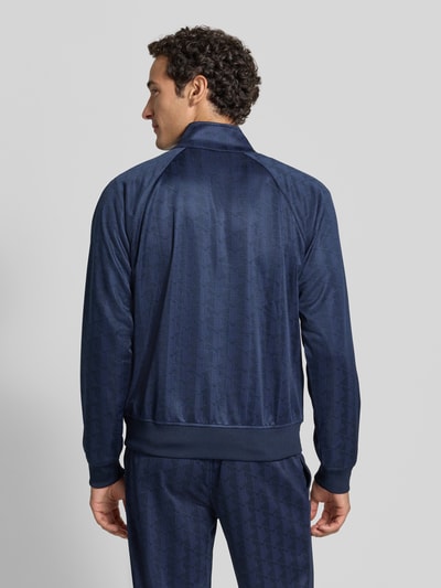 Lacoste Regular Fit Sweatjacke mit Logo-Patch Dunkelblau 5