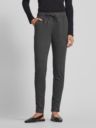 ICHI Sweatpants mit Tunnelzug Modell 'KATE' Dunkelgrau 4