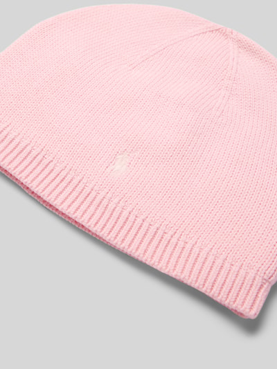 Polo Ralph Lauren Teens Czapka beanie z wyhaftowanym logo Jasnoróżowy 2