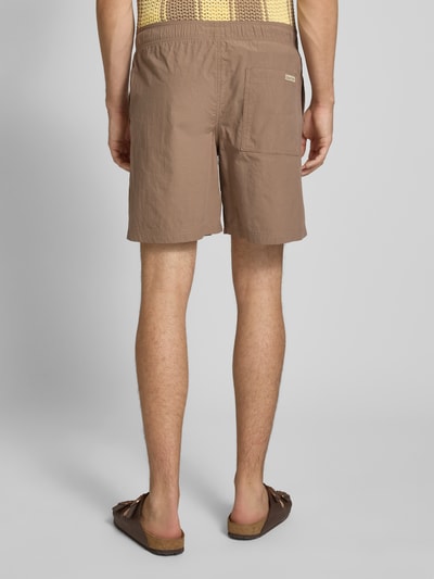 Calvin Klein Jeans Shorts mit elastischem Bund Sand 5