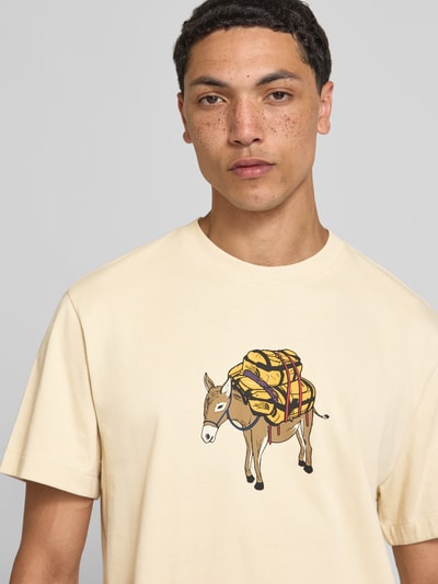 The North Face T-shirt met motiefprint model 'DONKEY TAXI' Offwhite - 3
