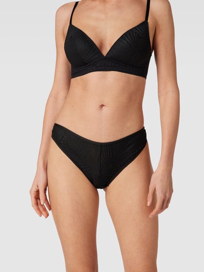 Esprit Slip met structuurmotief Zwart - 1