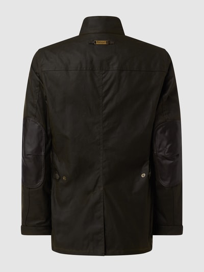 Barbour Fieldjacket aus gewachster Baumwolle Modell 'Ogston' Oliv 4