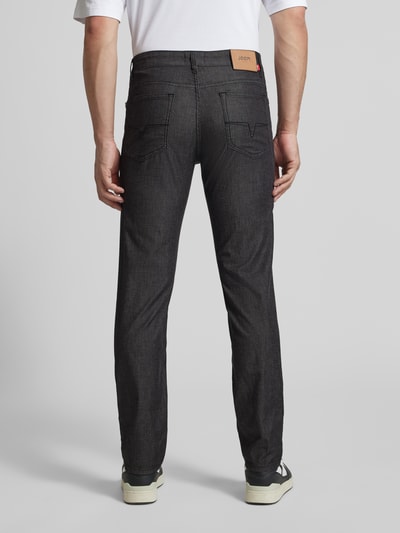 JOOP! JEANS Jeansy o kroju nowoczesnym z wpuszczanymi kieszeniami model 'Mitch' Czarny 5