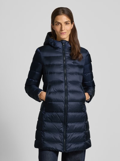 Blauer Usa Płaszcz puchowy z kapturem model ‘AGNES’ Ciemnoniebieski 4