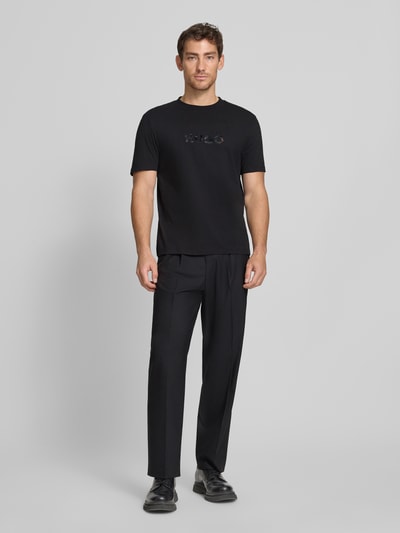 HUGO Regular Fit T-Shirt aus reiner Baumwolle Modell 'DUMEO' Black 1