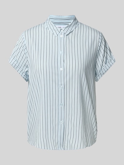 Samsøe Samsøe Regular Fit Bluse mit Kentkragen Modell 'MAJAN' Hellblau 2