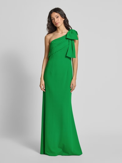Adrianna Papell Abendkleid mit One-Shoulder-Träger Gruen 4