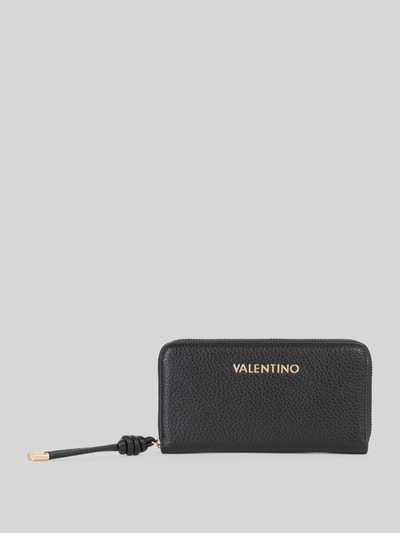 Valentino Bags Portemonnaie mit Label-Schriftzug Modell 'SAPHIRA' Black 1