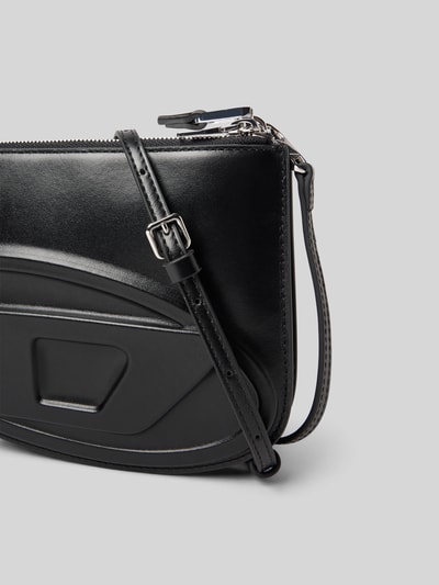 Diesel Shoulder Bag mit Reißverschluss Black 3