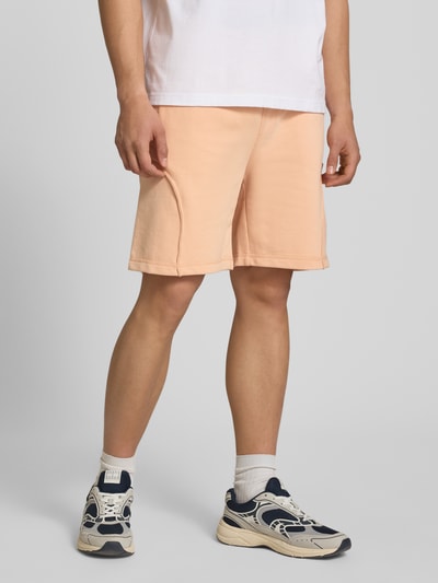 HUGO Blue Regular Fit Sweatshorts aus Baumwoll-Mix Modell 'NURAZORT' Apricot 4