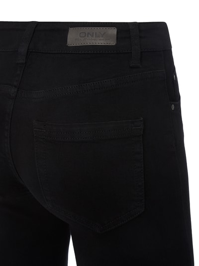 Only Coloured Skinny Fit Jeans Black 2