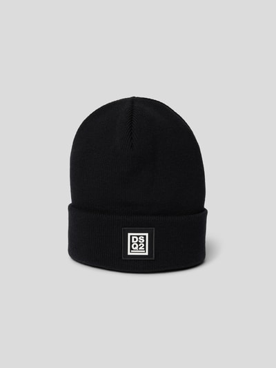 Dsquared2 Beanie mit Label-Patch Dunkelblau 4