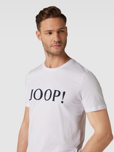 JOOP! Collection T-shirt z nadrukiem z logo model ‘Alerio’ Biały 3