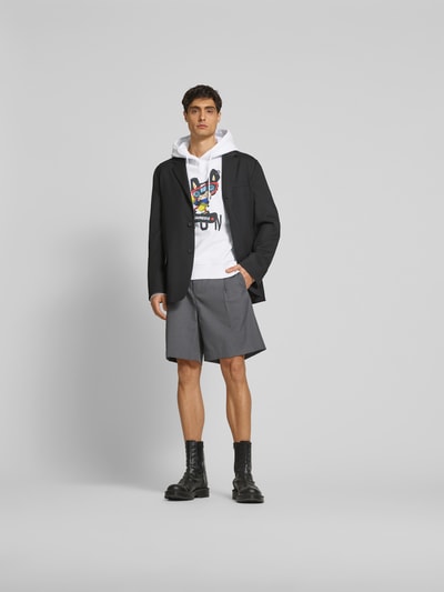 Dsquared2 Oversized Hoodie aus Baumwolle Weiss 1