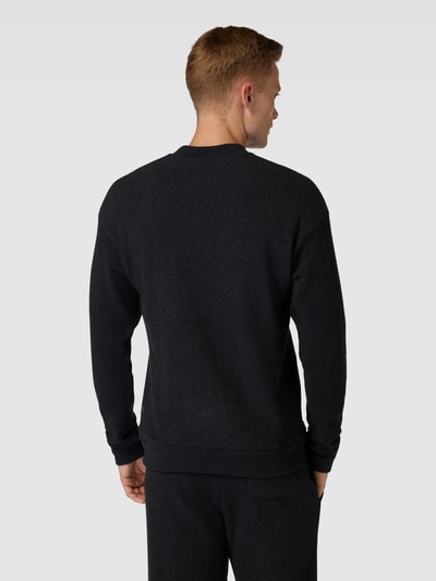 Calida Sweatshirt mit Turtleneck Modell 'Remix Lounge Time off' Anthrazit Melange 5