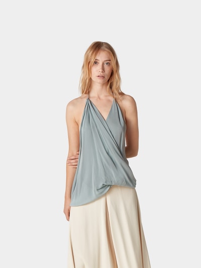 Jacquemus Asymmetrisches Top Blau 4