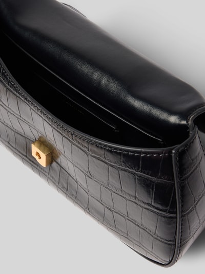 CK Calvin Klein Torba na ramię z detalem z logo Czarny 5