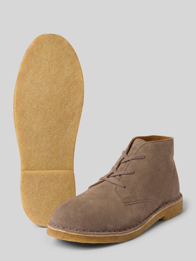 SELECTED HOMME Boots van rundersuède, model 'RICCO' Beige - 4