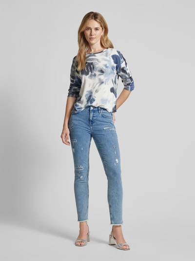 Monari Regular fit jeans in 5-pocketmodel Lichtblauw - 1