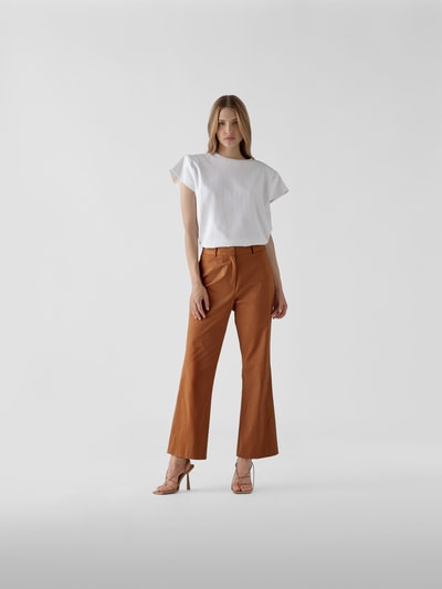 Nili Lotan Chino im Flared Cut Senfgelb 1