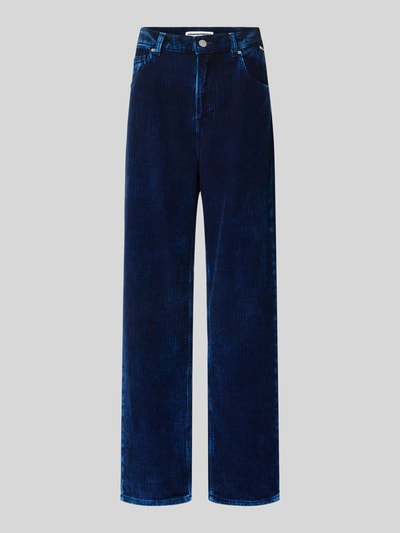 Armedangels Loose Fit Hose aus Cord Modell 'HAAYI INDIGO CORD' Jeansblau 2