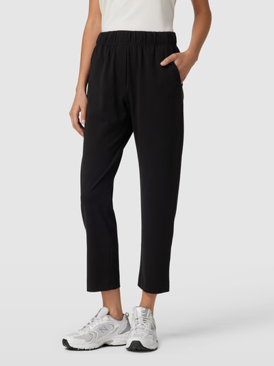 Weekend Max Mara Stoffhose mit elastischem Bund Modell 'ELFO' Black 4