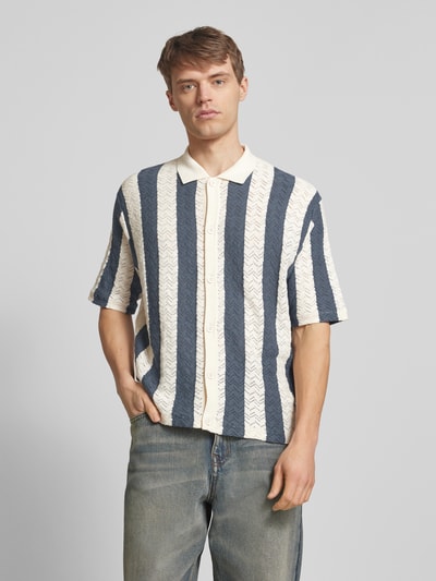 Jack & Jones Regular Fit Freizeithemd mit Polokragen Modell 'TYLER' Petrol 4