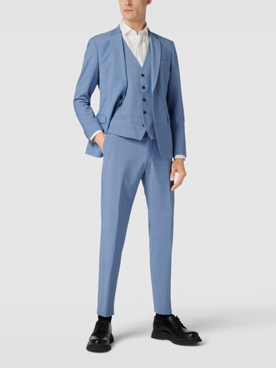 Strellson Broek met steekzakken opzij, model 'Madden' Lichtblauw - 1