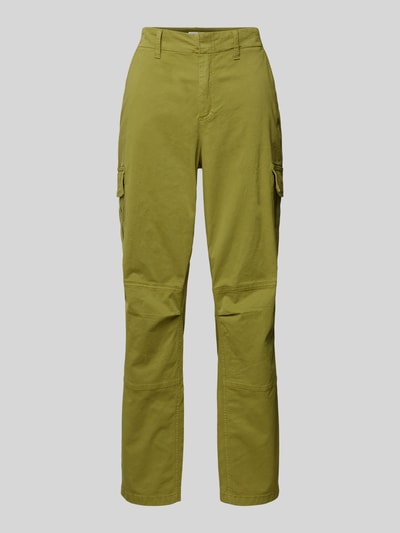 s.Oliver RED LABEL Spodnie cargo o kroju regular fit ze szwami Khaki 2