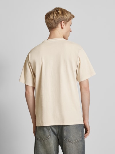 Levi's® T-Shirt mit Gerippter Rundhalsausschnitt Beige 5