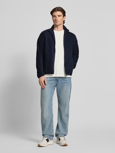 MCNEAL Fleecejacke mit Reißverschluss Dunkelblau 1