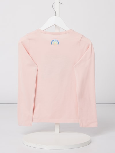 Review for Kids Longsleeve mit Motiv-Aufnäher  Rosa 3