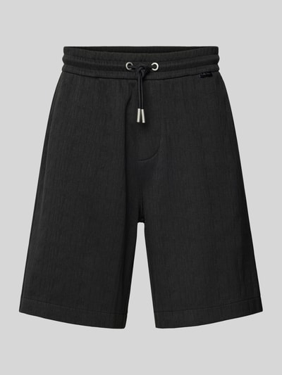 CK Calvin Klein Regular Fit Sweatshorts mit Label-Detail Black 1