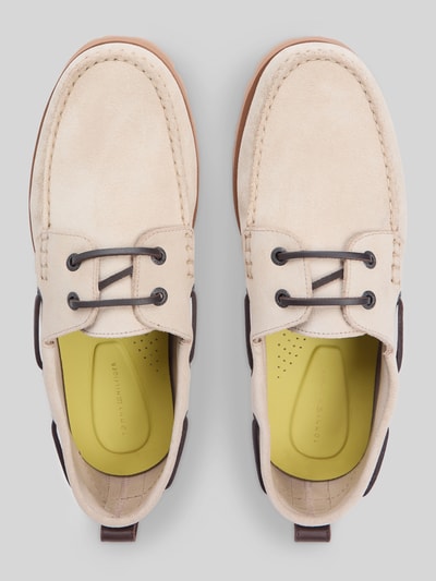 Tommy Hilfiger Loafer aus echtem Leder Beige 3