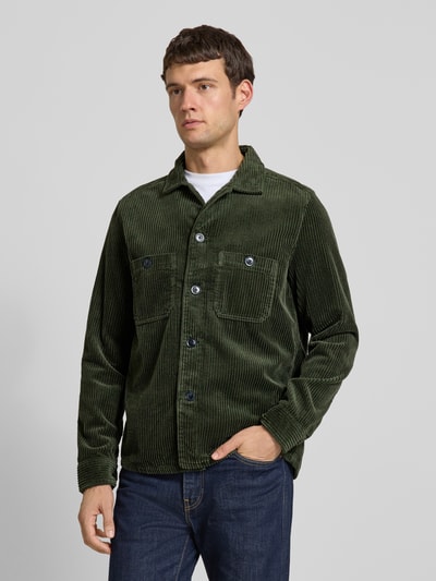 OLYMP Level Five Hemdjacke mit Knopfleiste Dunkelgruen 4