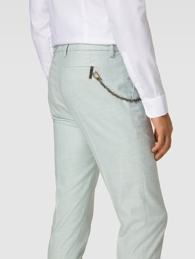 Cinque Pantalon met structuurmotief Lichtgroen - 3