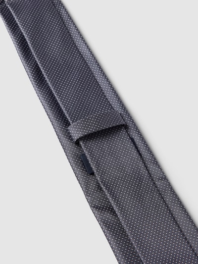 Willen Krawatte aus reiner Seide Mittelgrau 3