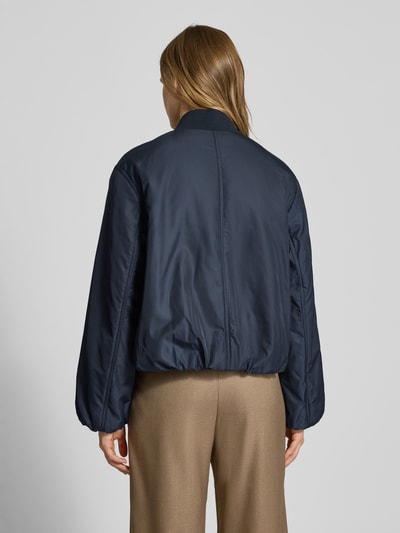 Marc O'Polo DENIM Regular fit bomberjack met college-kraag Marineblauw - 5