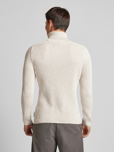 Marc O'Polo Strickpullover mit Rollkragen Weiss 5