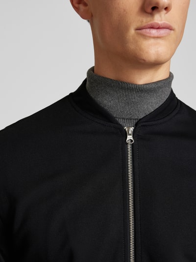 Only & Sons Sweatjack met opstaande kraag, model 'MARK' Zwart - 3