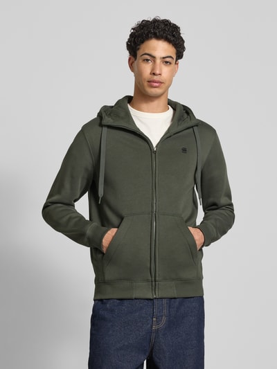 G-Star RAW Sweatjack met capuchon Antraciet - 4