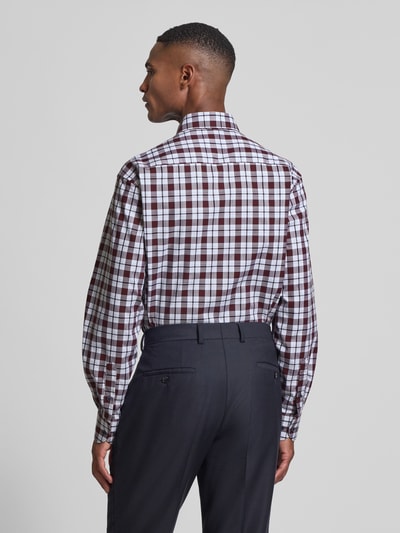 ETERNA Comfort Fit Business-Hemd mit Knopfleiste Rot 5