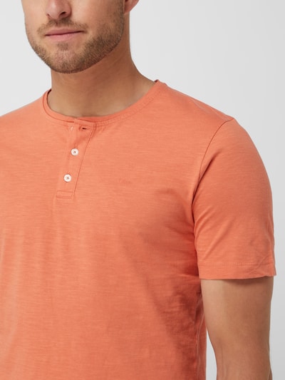 s.Oliver RED LABEL T-Shirt mit Label-Print Orange 3