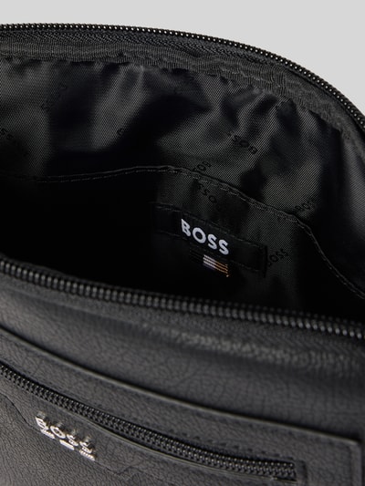 BOSS Schoudertas met labeldetail model 'LEWYS' Zwart - 5